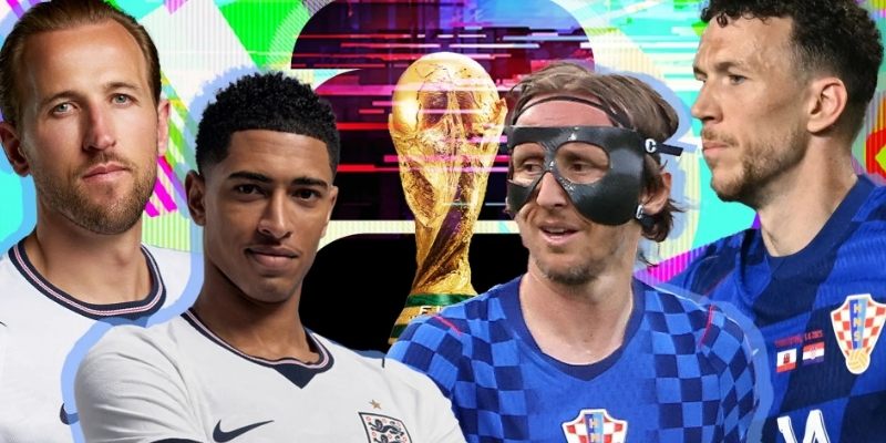 Soi kèo Anh vs Croatia có sự chuẩn bị đối lập